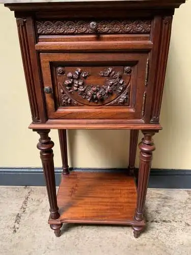 Antiker Jugendstil Nachtschrank, Vertiko   - Lieferung möglich!