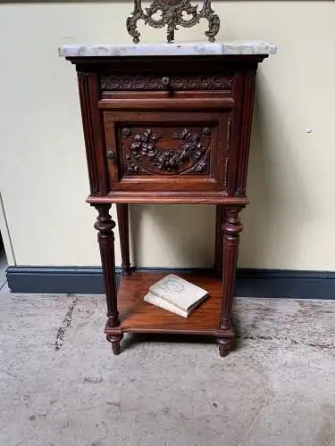 Antiker Jugendstil Nachtschrank, Vertiko   - Lieferung möglich!