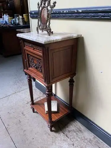 Antiker Jugendstil Nachtschrank, Vertiko   - Lieferung möglich!