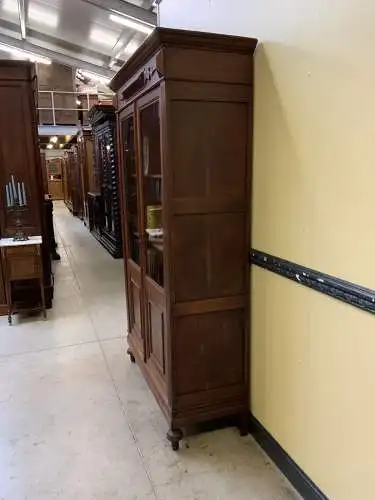 Antiker Jugendstil Bücherschrank, Vitrine,  - Lieferung möglich!