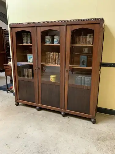 Antiker Art Deco Bücherschrank, Vitrine - Traumhaft - Lieferung möglich!