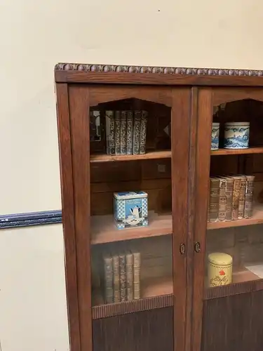 Antiker Art Deco Bücherschrank, Vitrine - Traumhaft - Lieferung möglich!