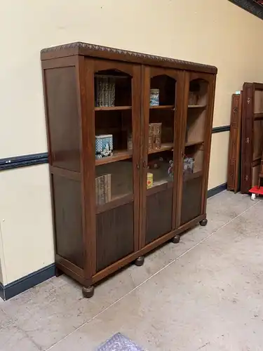 Antiker Art Deco Bücherschrank, Vitrine - Traumhaft - Lieferung möglich!