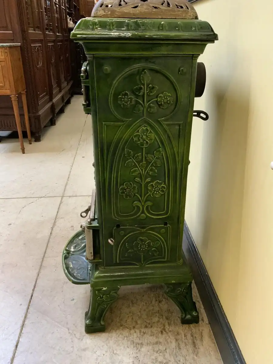 Antiker Jugendstil Stuben Ofen - Lieferung möglich! 15