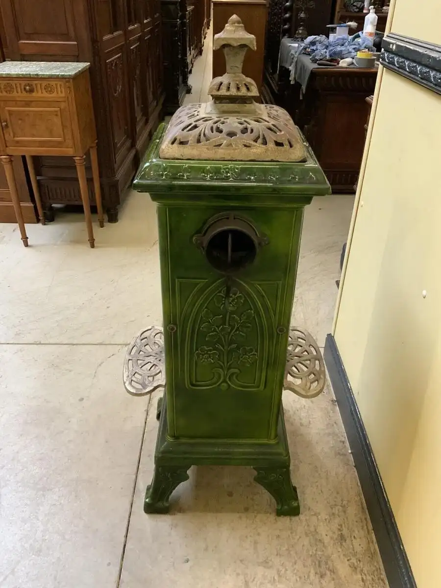 Antiker Jugendstil Stuben Ofen - Lieferung möglich! 18