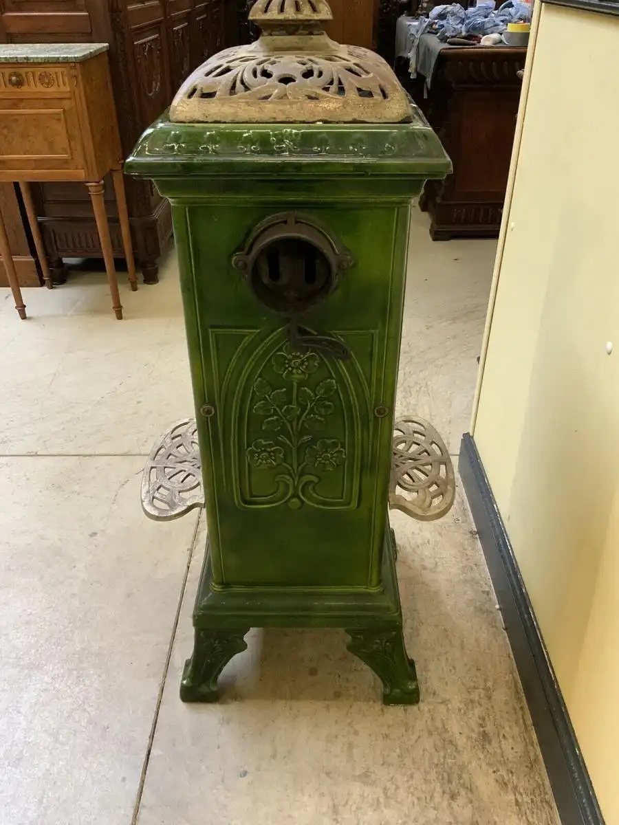 Antiker Jugendstil Stuben Ofen - Lieferung möglich! 20