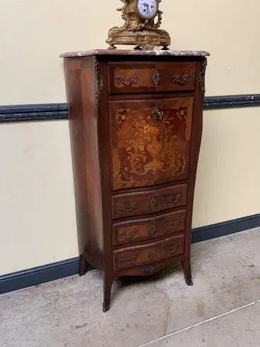Antiker Jugendstil Sekretär, Vertiko, Intarsien - Lieferung möglich!