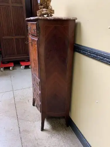 Antiker Jugendstil Sekretär, Vertiko, Intarsien - Lieferung möglich!