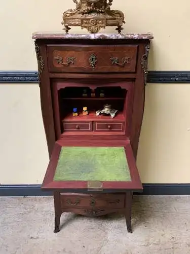 Antiker Jugendstil Sekretär, Vertiko, Intarsien - Lieferung möglich!
