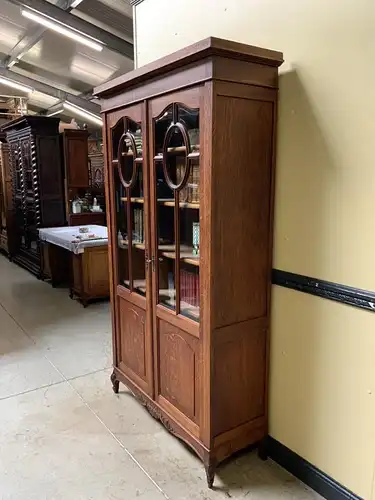 Antiker Jugendstil Bücherschrank, Vitrine, Traumhaft  - Lieferung möglich!