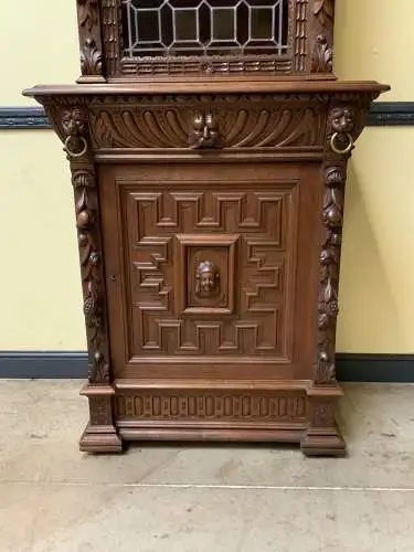 Antiker Gründerzeit  Bücherschrank, Vitrine, Buffet, - Lieferung möglich!