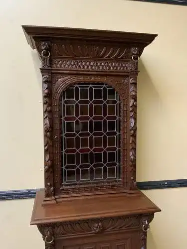 Antiker Gründerzeit  Bücherschrank, Vitrine, Buffet, - Lieferung möglich!