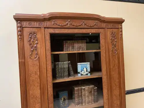 Antiker sensationeller Jugendstil Bücherschrank, Vitrine - Lieferung möglich!