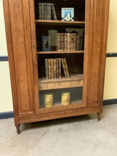 Antiker sensationeller Jugendstil Bücherschrank, Vitrine - Lieferung möglich!