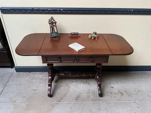 Antiker Biedermeier Nußbaum Schreibtisch, Tisch - traumhaft - Lieferung möglich!
