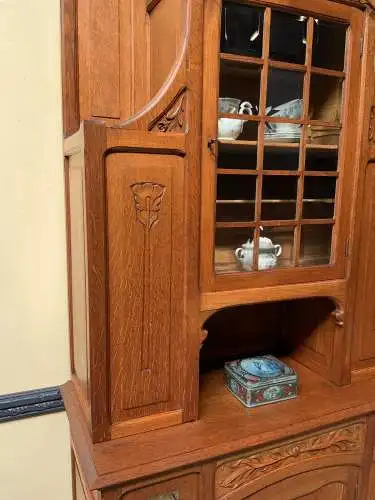 Antikes traumhaftes Jugendstil Buffet, Art Nouveau  - Lieferung möglich!