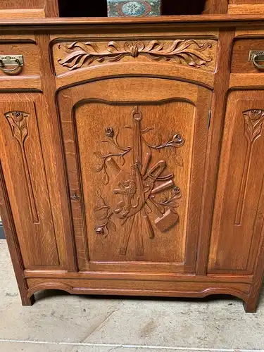 Antikes traumhaftes Jugendstil Buffet, Art Nouveau  - Lieferung möglich!