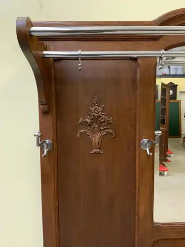 Antike Jugendstil Garderobe - traumhaft schön - Lieferung möglich!