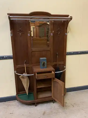 Antike Jugendstil Garderobe - traumhaft schön - Lieferung möglich!