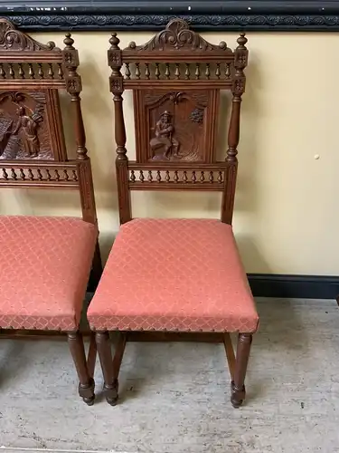 6 antike traumhaft schöne Bretonische Stühle - Lieferung möglich!