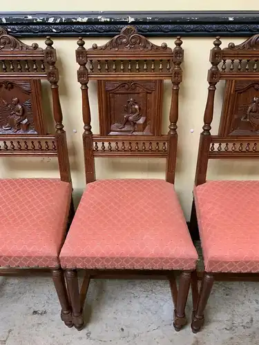 6 antike traumhaft schöne Bretonische Stühle - Lieferung möglich!