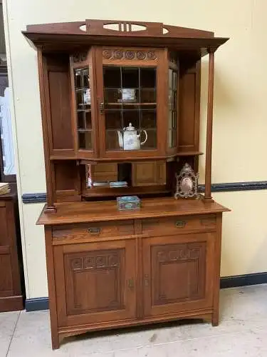 Antikes traumhaft schönes Jugendstil Buffet, Art Nouveau - Lieferung möglich!