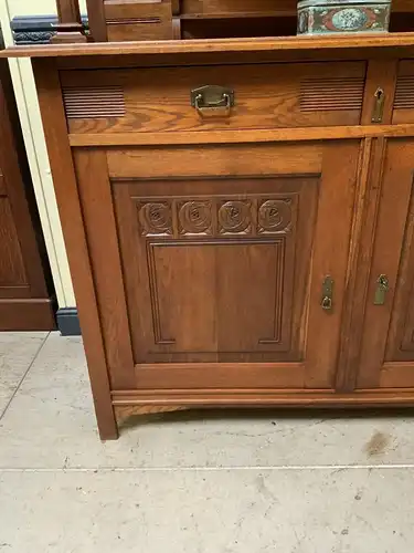 Antikes traumhaft schönes Jugendstil Buffet, Art Nouveau - Lieferung möglich!