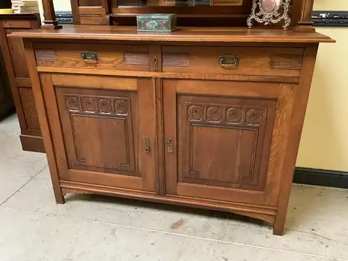 Antikes traumhaft schönes Jugendstil Buffet, Art Nouveau - Lieferung möglich!