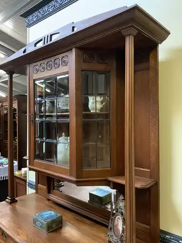 Antikes traumhaft schönes Jugendstil Buffet, Art Nouveau - Lieferung möglich!