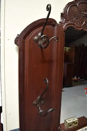 Antike imposante Jugendstil Garderobe, traumhaft schön - Lieferung möglich!