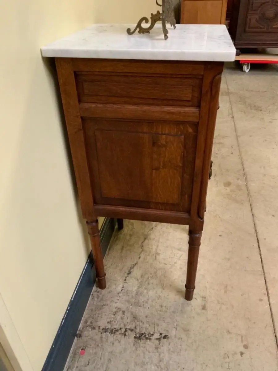 Antiker Jugendstil Nachtschrank, Vertiko -Lieferung möglich! 7