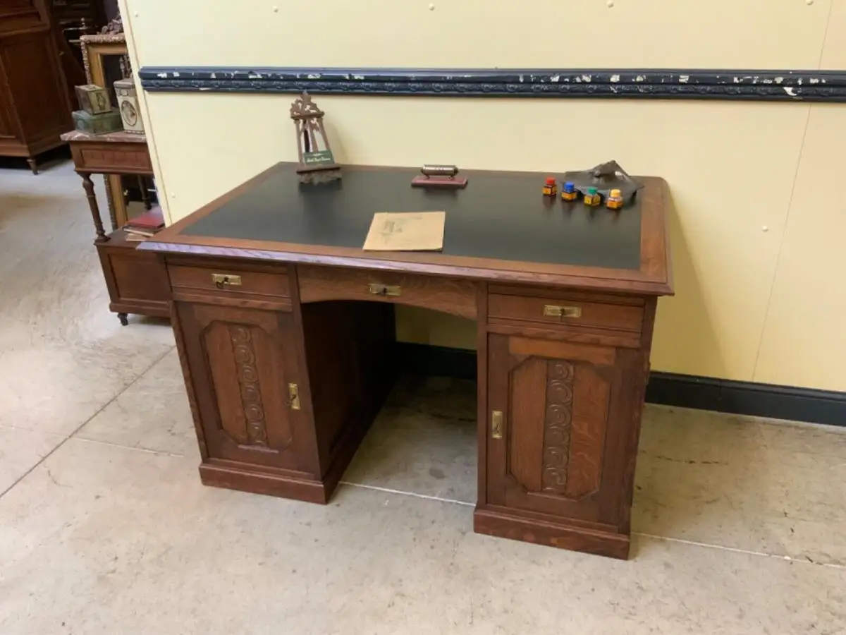Antiker Jugendstil Schreibtisch,  - traumhaft - Lieferung möglich! 1