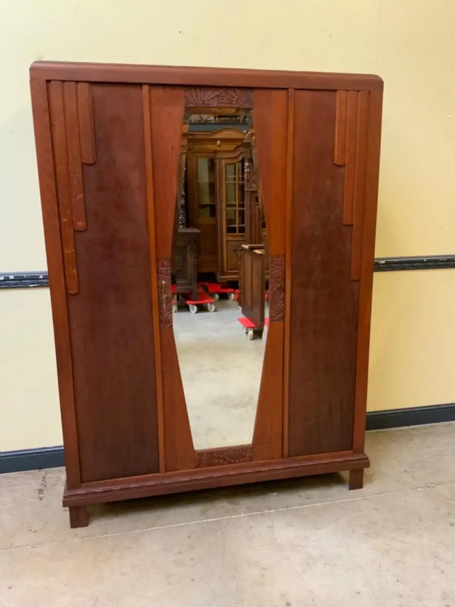 Antiker Art Deco Kleiderschrank - Traumhaft   - Lieferung möglich! 1