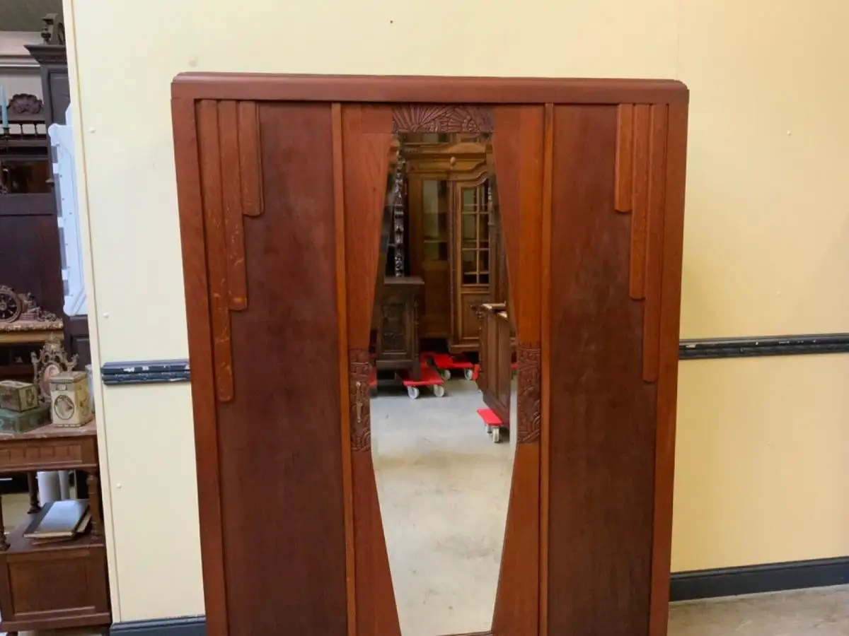 Antiker Art Deco Kleiderschrank - Traumhaft   - Lieferung möglich! 5