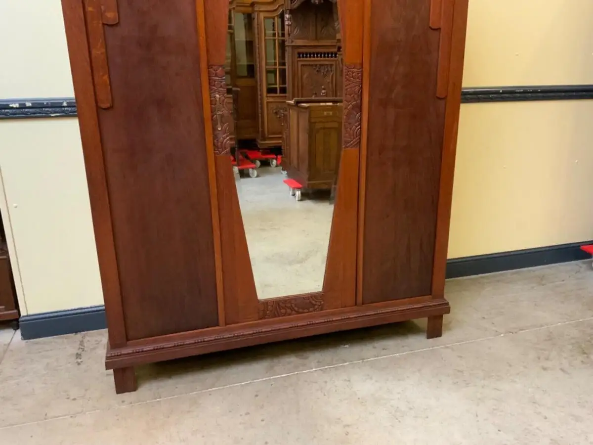 Antiker Art Deco Kleiderschrank - Traumhaft   - Lieferung möglich! 6