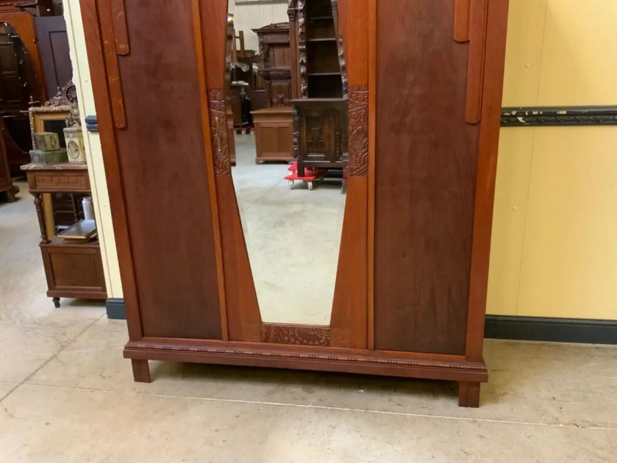 Antiker Art Deco Kleiderschrank - Traumhaft   - Lieferung möglich! 7