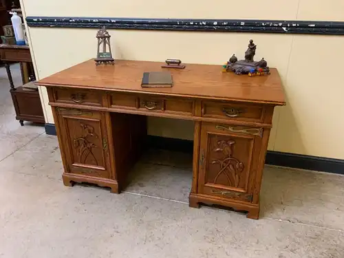 Antiker Jugendstil Schreibtisch, Art Nouveau - Traumhaft -  Lieferung möglich!