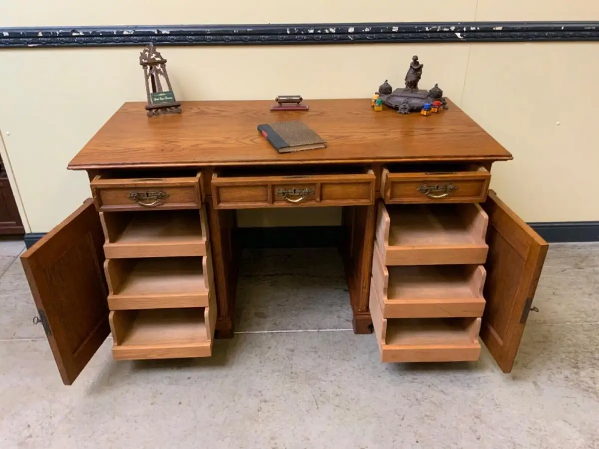 Antiker Jugendstil Schreibtisch, Art Nouveau - Traumhaft -  Lieferung möglich! 16