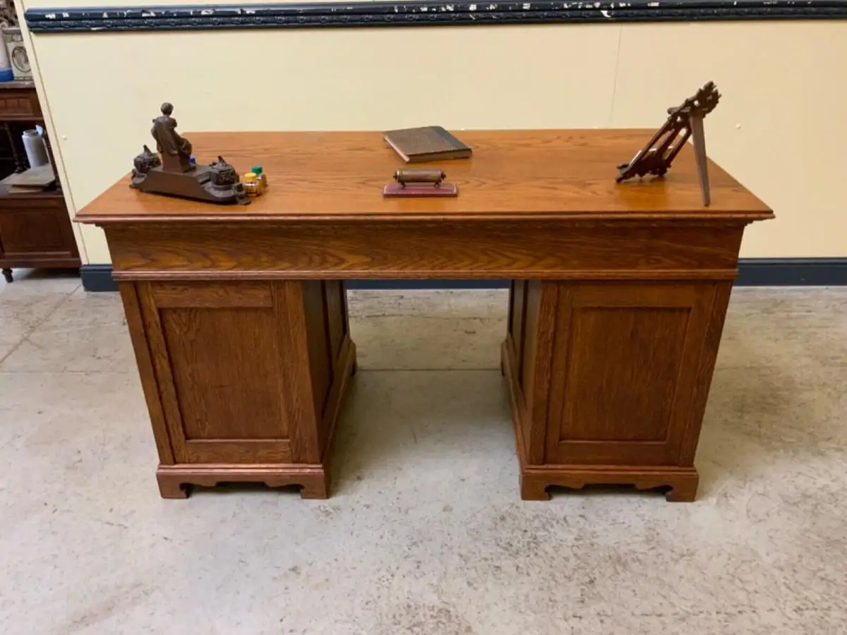 Antiker Jugendstil Schreibtisch, Art Nouveau - Traumhaft -  Lieferung möglich! 17