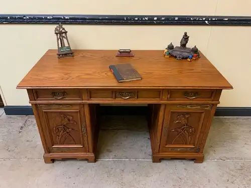 Antiker Jugendstil Schreibtisch, Art Nouveau - Traumhaft -  Lieferung möglich!