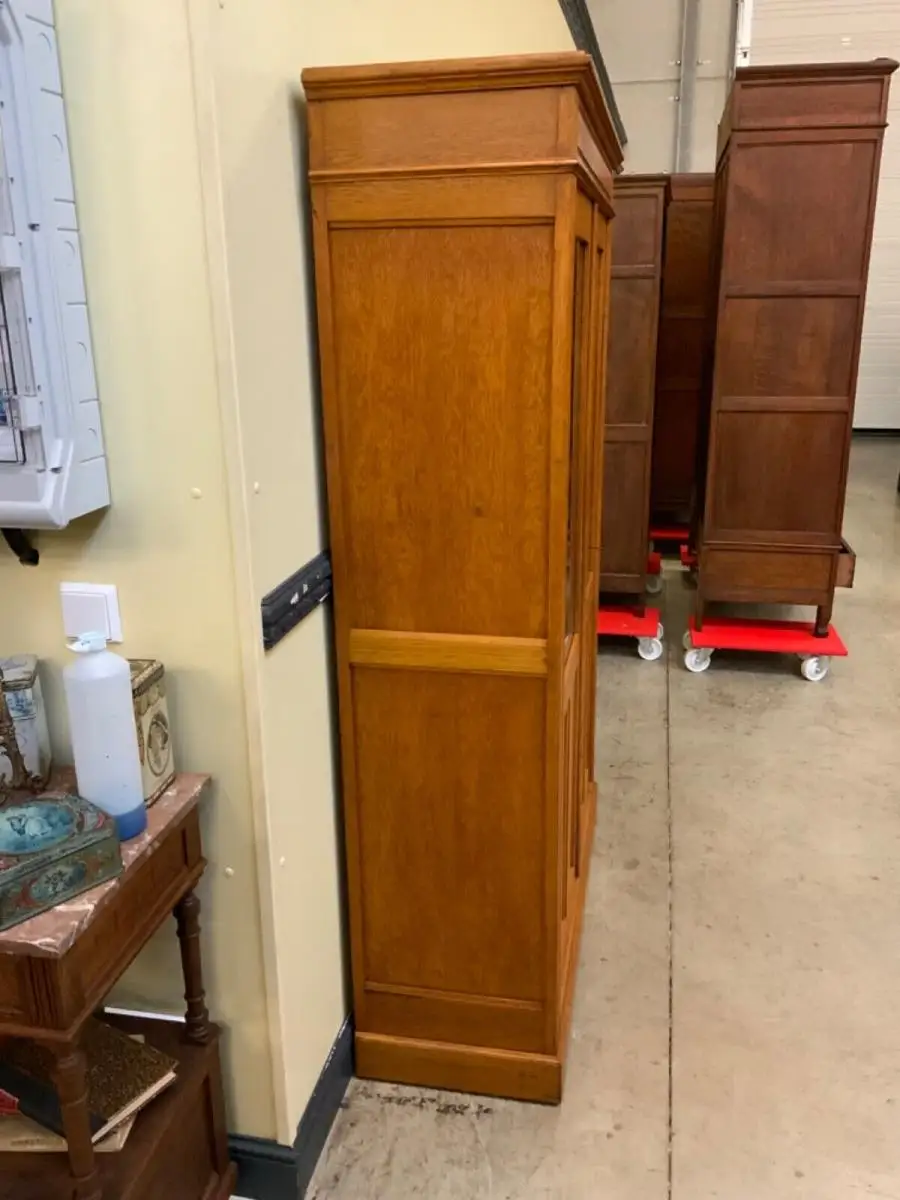 Antiker Jugendstil Bücherschrank, Vitrine,  - Lieferung möglich! 5