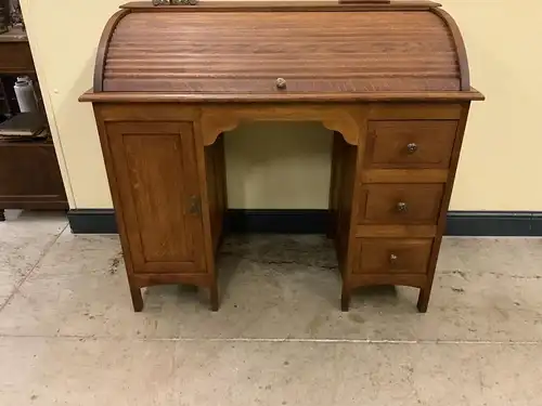 Antiker Art Deco Rolladen Schreibtisch, Sekretär - Traumhaft -Lieferung möglich!