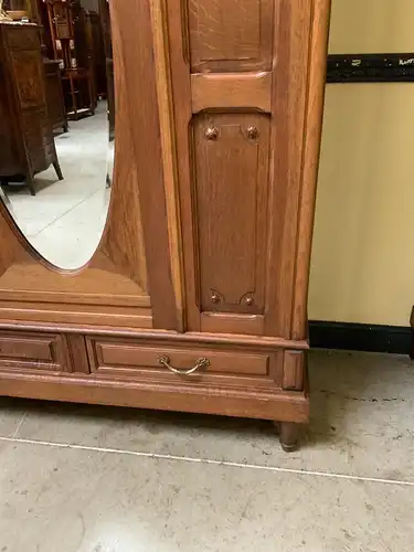 Antiker Jugendstil Kleiderschrank und Wäscheschrank - Lieferung möglich!