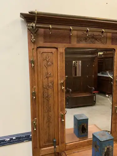 Antike Jugendstil Garderobe - traumhaft schön - Lieferung möglich!