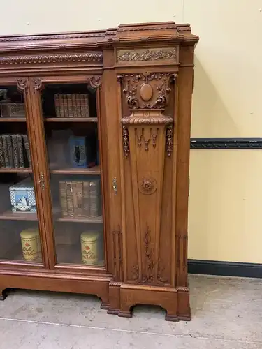 Antiker Jugendstil Bücherschrank, Vitrine - Sensationell - Lieferung möglich!