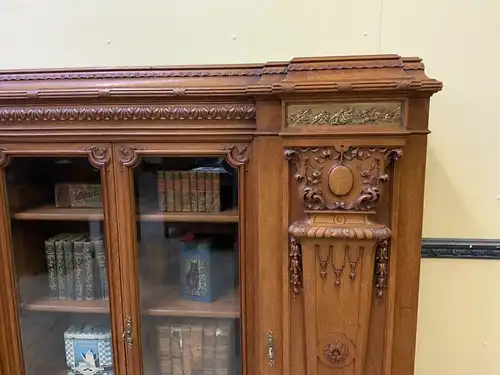 Antiker Jugendstil Bücherschrank, Vitrine - Sensationell - Lieferung möglich!