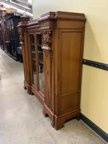 Antiker Jugendstil Bücherschrank, Vitrine - Sensationell - Lieferung möglich!