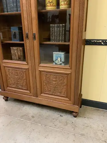 Antiker Gründerzeit  Bücherschrank, Vitrine, Traumhaft - Lieferung möglich!