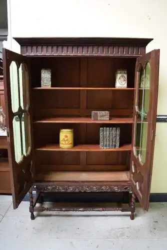 Antiker Jugendstil Bücherschrank, Vitrine, Traumhaft - Lieferung möglich!