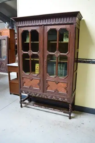 Antiker Jugendstil Bücherschrank, Vitrine, Traumhaft - Lieferung möglich!